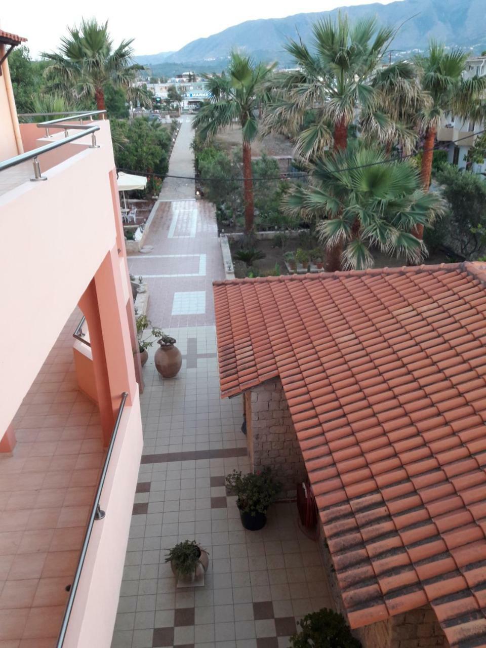 Aquamar Beach Kournas Bagian luar foto