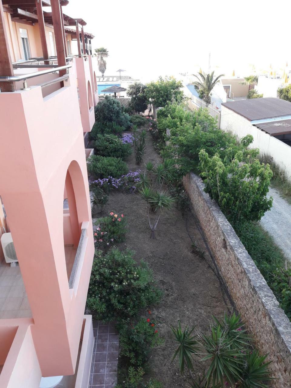 Aquamar Beach Kournas Bagian luar foto